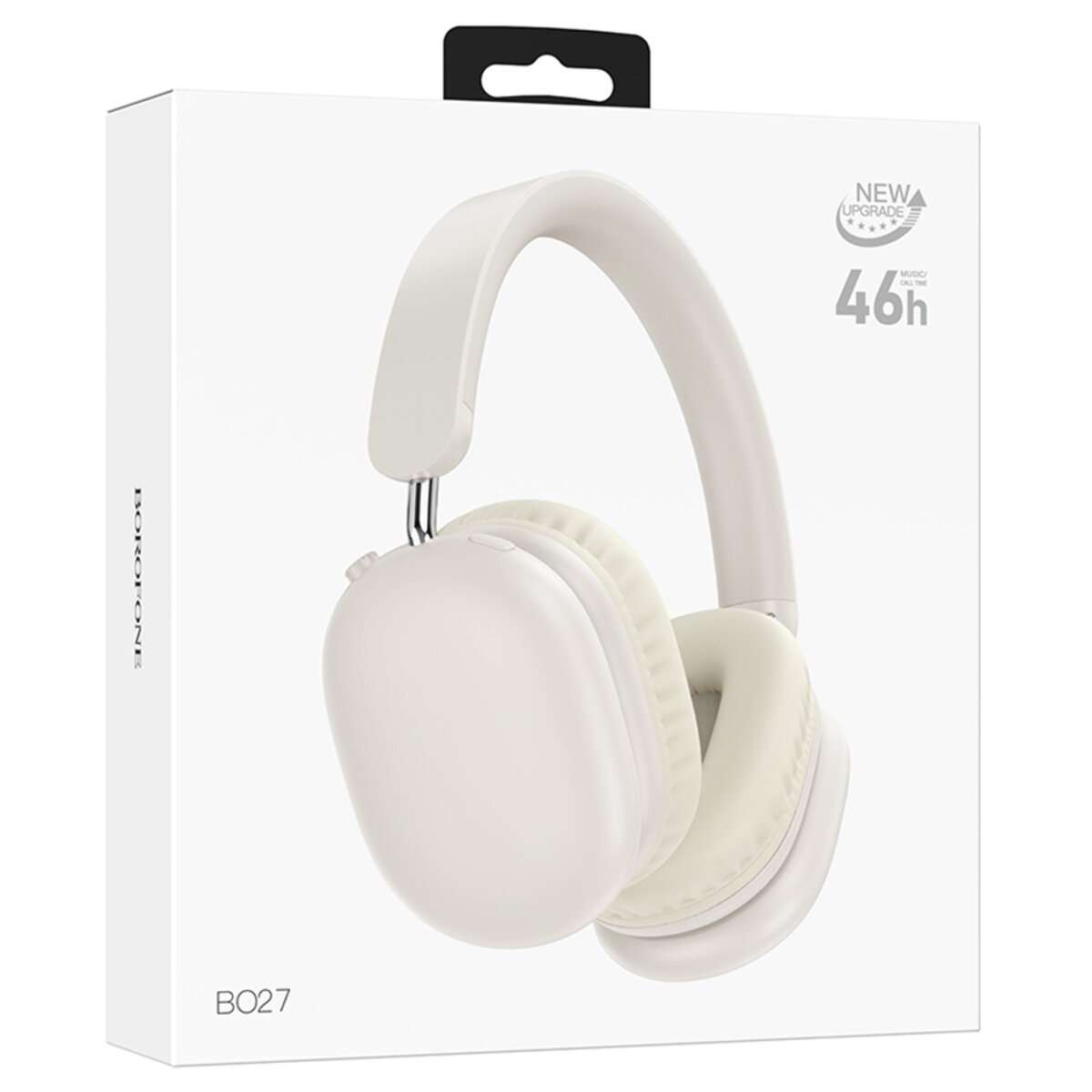 Бездротові навушники BOROFONE BO27 Rhyme BT headphones Milky White