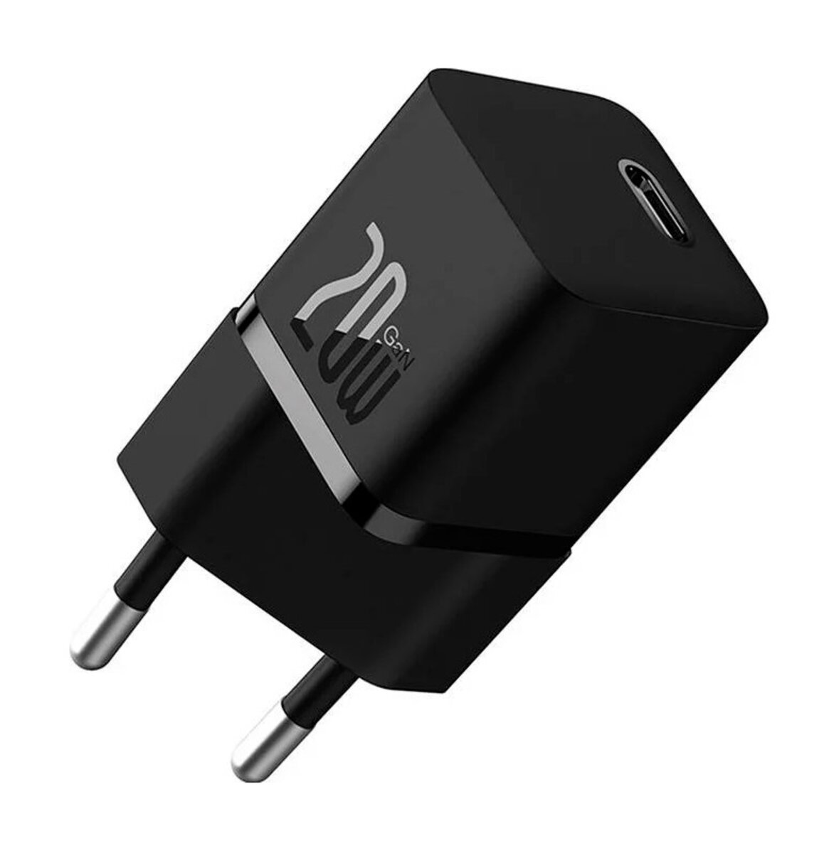 Мережевий зарядний пристрій Baseus GaN5 Fast Charger(mini) 1C 20W EU Black