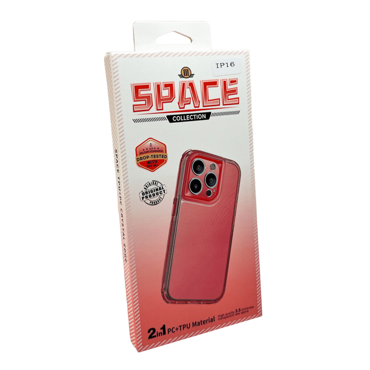 Чохол для смартфона Space III for Apple Iphone 16 Red