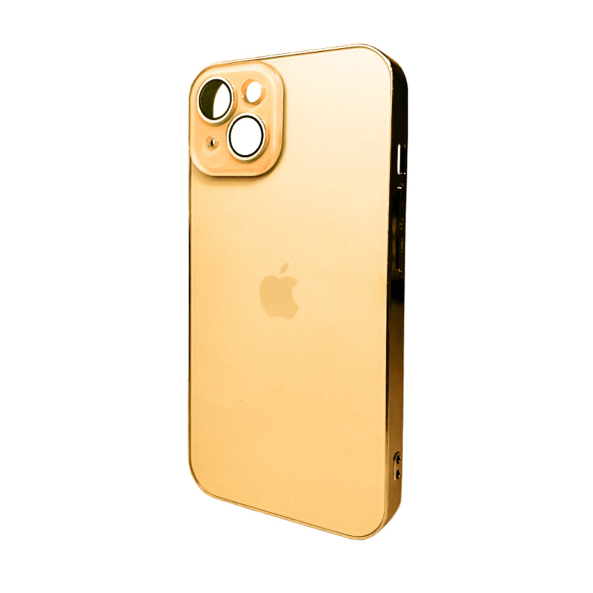 Чохол для смартфона AG Glass Sapphire Frame MagSafe Logo for Apple iPhone 15 Gold