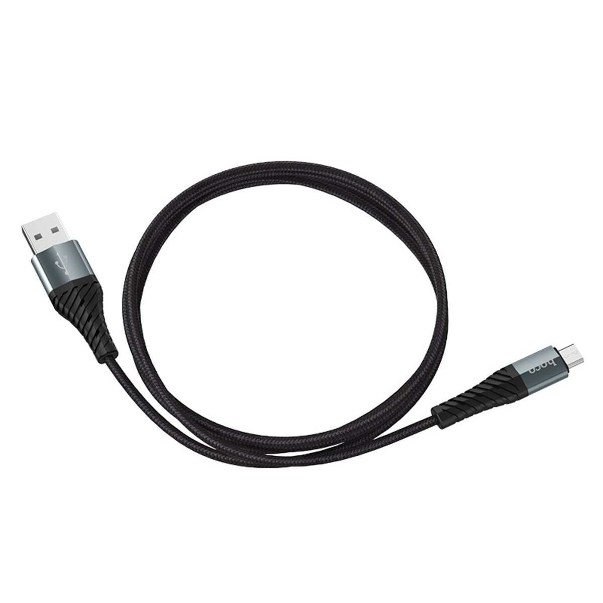 Кабель HOCO X38 Cool Charging data cable for Micro Black