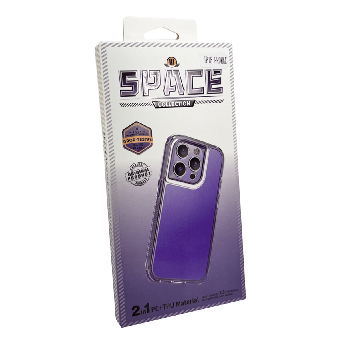 Чохол для смартфона Space III for Apple Iphone 15 Pro Max Dark Purple