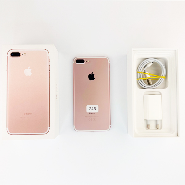 Apple iPhone 7 Plus 128GB Rose Gold Б/У №246 (стан 8/10)