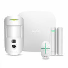 Ajax StarterKit Cam HDR (8EU) UA white комплект охоронної сигналізації