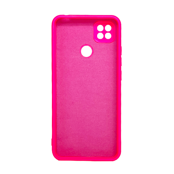 Чехол Original Soft Touch Case for Xiaomi Redmi 9c/10a Hot Pink with Camera Lens