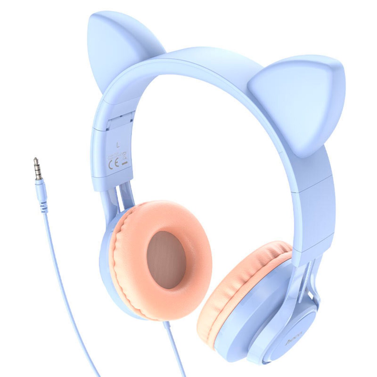 Навушники HOCO W36 Cat ear headphones with mic Dream Blue