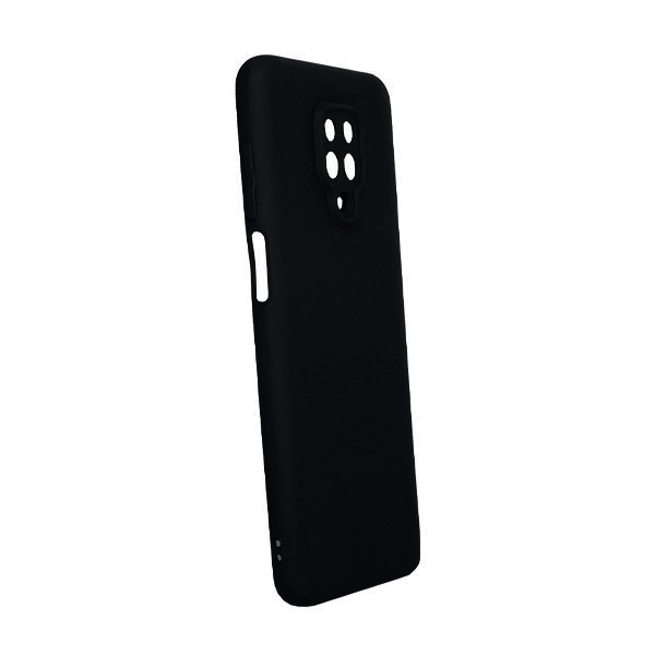 Чохол Original Soft Touch Case for Xiaomi Redmi Note 9s/Note 9 Pro/Note 9 Pro Max Black with Camera Lens