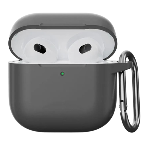 Футляр для наушников AirPods 4 Ultra Thin Case Dark Gray