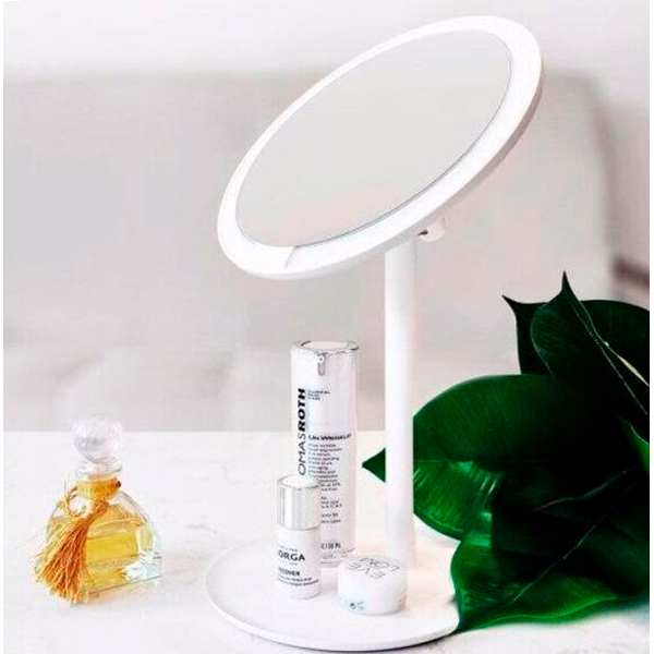 Дзеркало для макіяжу Amiro HD Daylight Mirror White