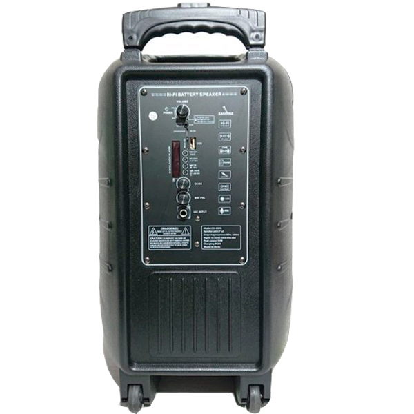 Портативна колонка Hi-Fi CH-8805 Black/Grey + мікрофон