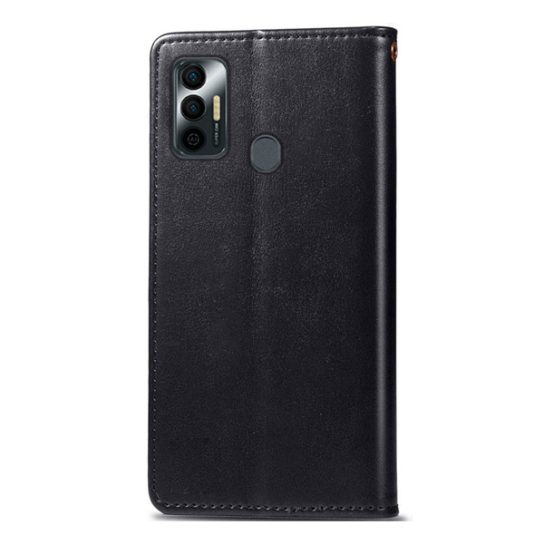 Чехол книжка Kira Slim Shell для Tecno Spark 7 Black Getman