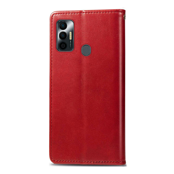 Чехол книжка Kira Slim Shell для Tecno Spark 7 Red Getman