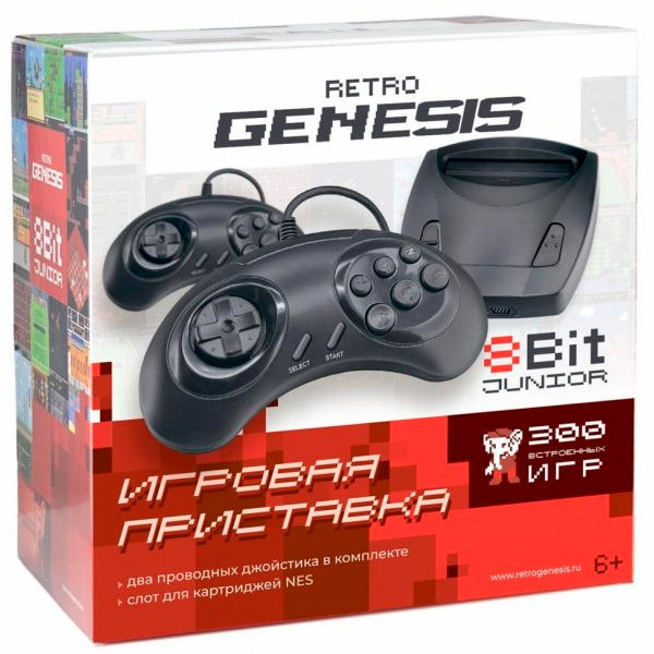 Игровая приставка Retro Genesis 8 Bit Junior (CONSKDN84)
