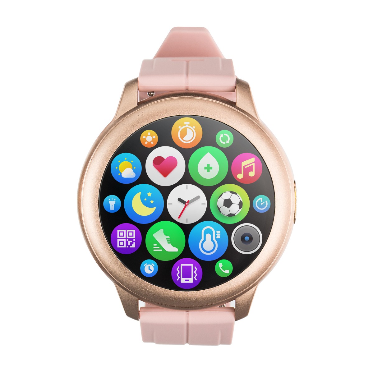 Смарт-часы Globex Smart Watch Aero Gold/Pink