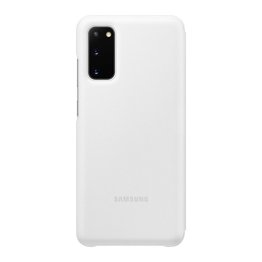 Чехол-книжка Samsung G985 Galaxy S20 Plus LED View Cover White (EF-NG985PWEG)