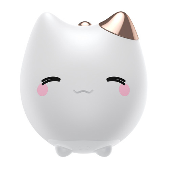 Ночник Baseus Cute Series Kitty Silicone White (DGAM-A02)