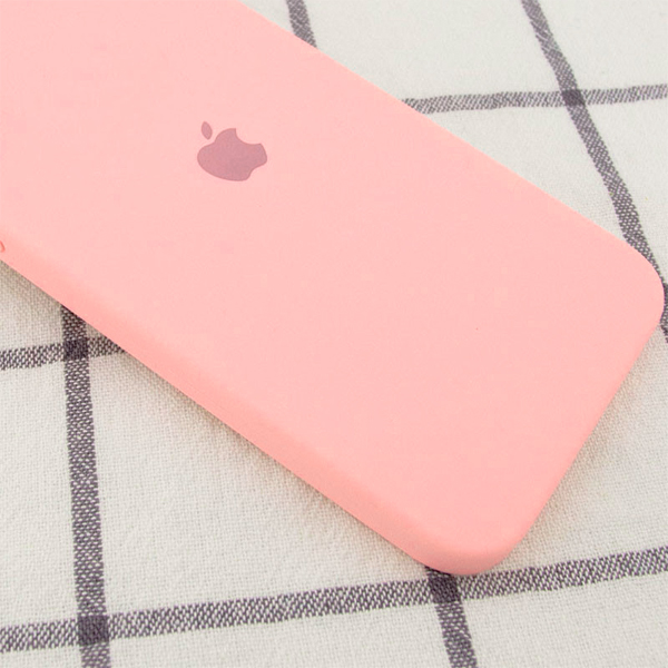 Чехол Soft Touch для Apple iPhone 11 Light Pink with Camera Lens Protection Square
