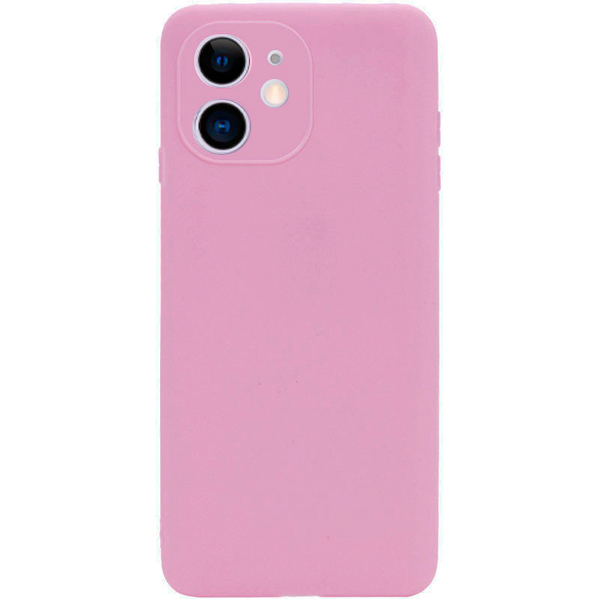 Чехол Soft Touch для Apple iPhone 11 Light Pink with Camera Lens Protection