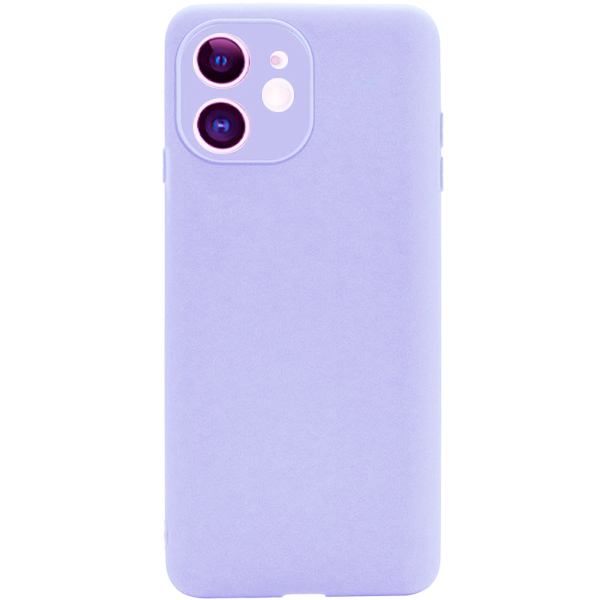 Чехол Soft Touch для Apple iPhone 11 Lilac with Camera Lens Protection