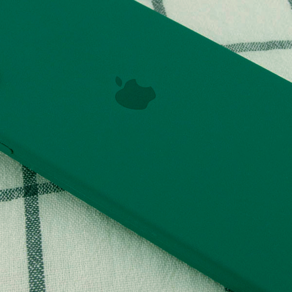 Чехол Soft Touch для Apple iPhone 11 Pine Green with Camera Lens Protection Square