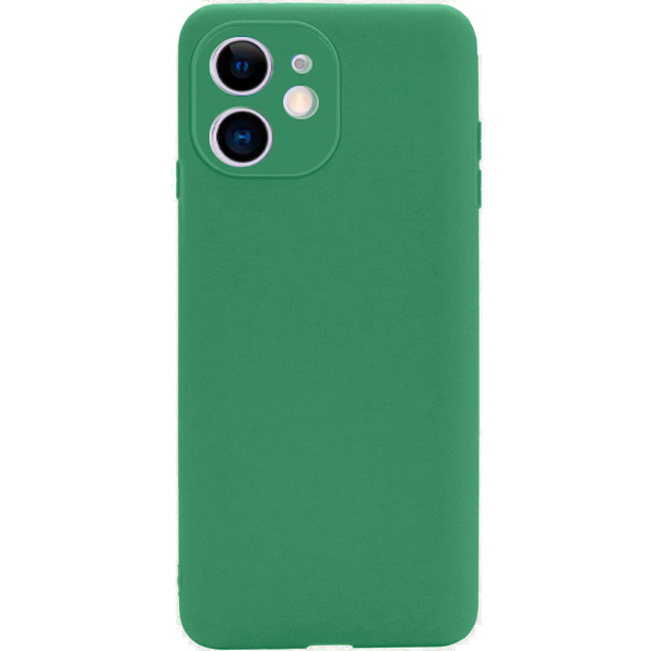 Чехол Soft Touch для Apple iPhone 11 Pine Green with Camera Lens Protection