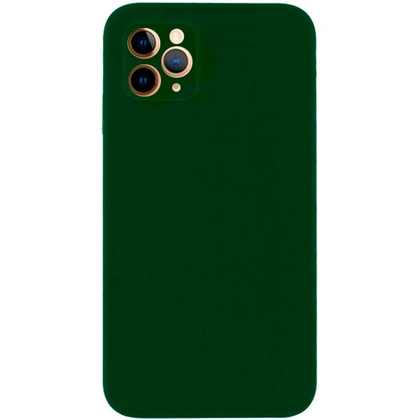 Чехол Soft Touch для Apple iPhone 11 Pro Forest Green with Camera Lens Protection