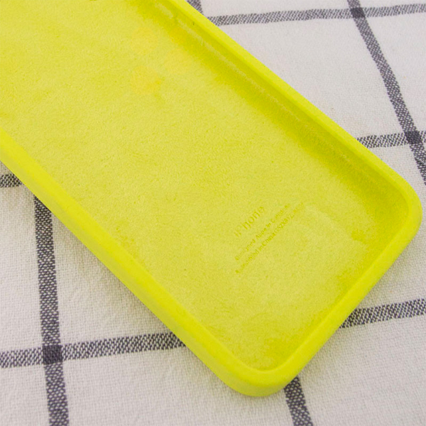 Чехол Soft Touch для Apple iPhone 11 Pro Mellow Yellow with Camera Lens Protection