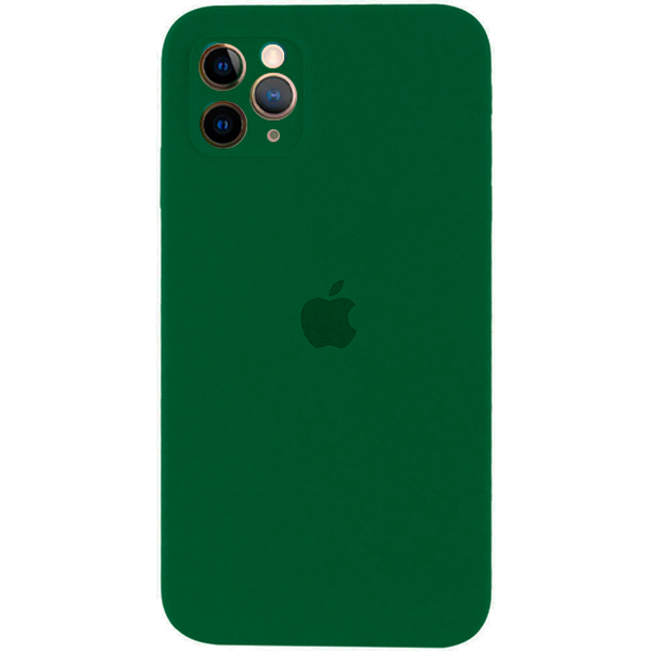 Чехол Soft Touch для Apple iPhone 11 Pro Pine Green with Camera Lens Protection Square