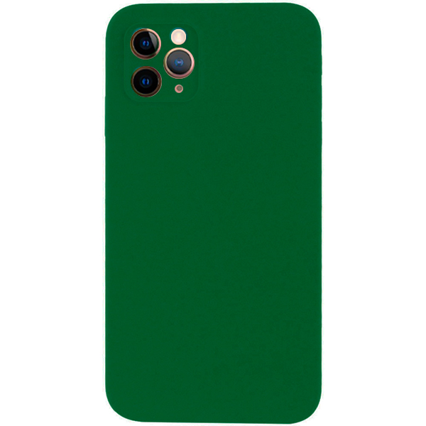 Чехол Soft Touch для Apple iPhone 11 Pro Pine Green with Camera Lens Protection