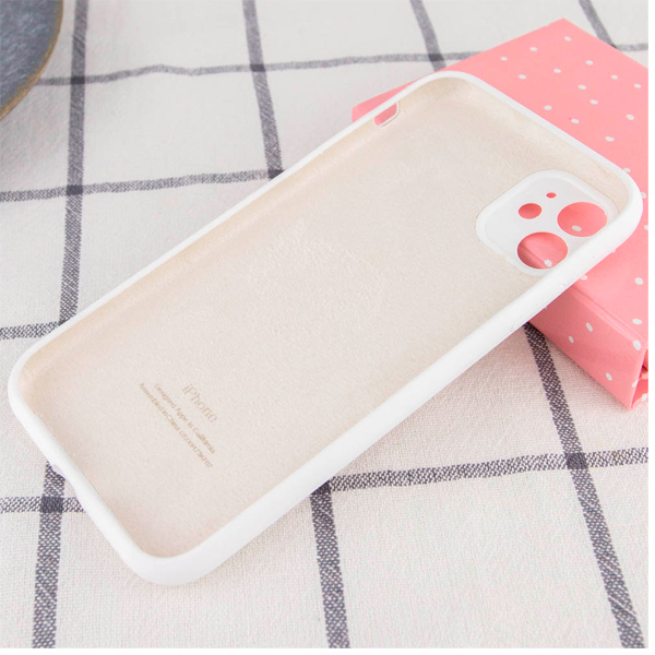 Чехол Soft Touch для Apple iPhone 11 Antique White with Camera Lens Protection