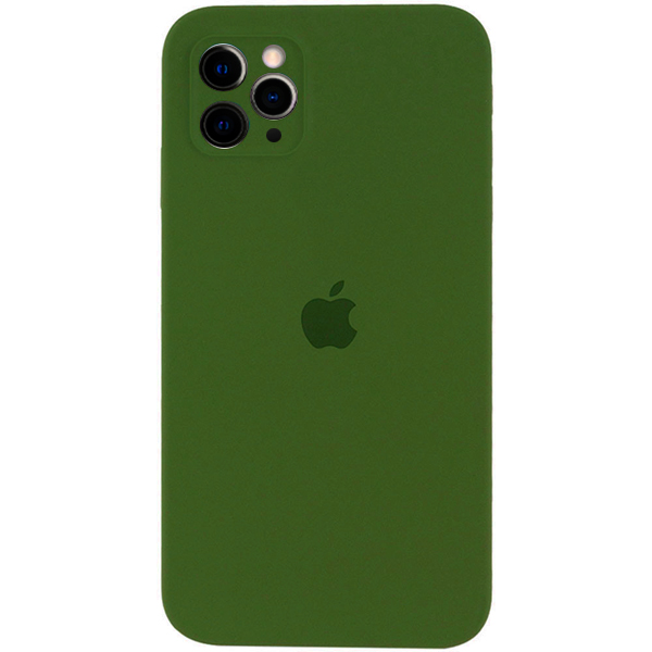 Чехол Soft Touch для Apple iPhone 12 Pro Max Pine Green with Camera Lens Protection