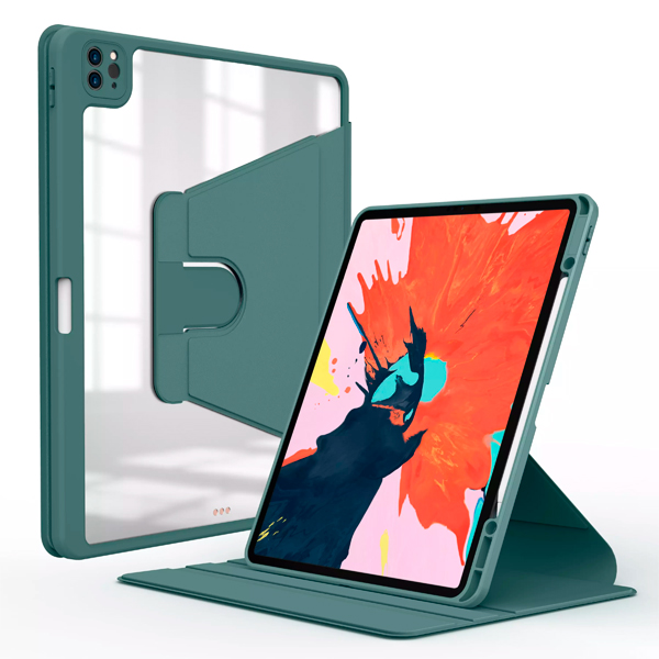 Чехол Wiwu Waltz Rotative Case for iPad 10.2 2019/2020/2021 Dark Green