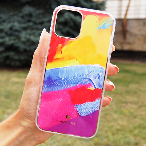 Чехол накладка Color Wave Case для iPhone 11 Pro Max Red