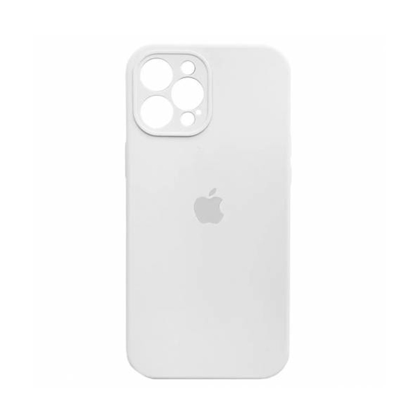 Чехол Soft Touch для Apple iPhone 14 Pro Max White with Camera Lens Protection Square