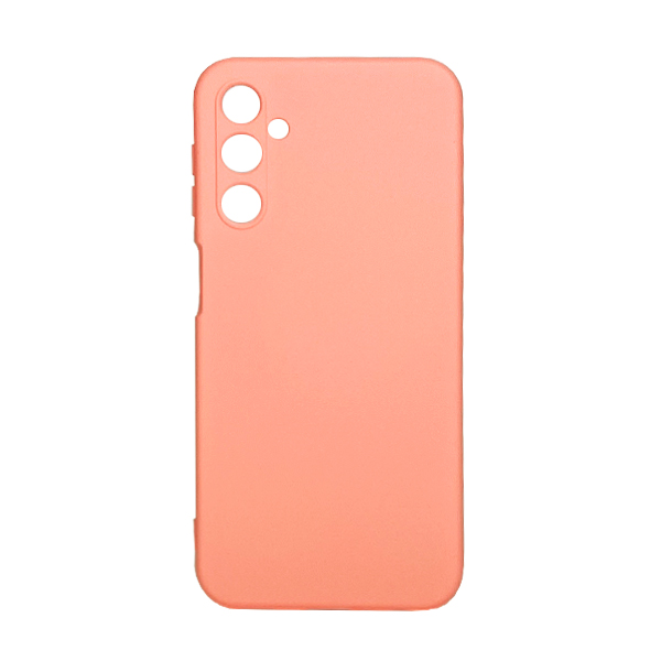 Чехол Original Soft Touch Case for Samsung M14-M146 Pink with Camera Lens