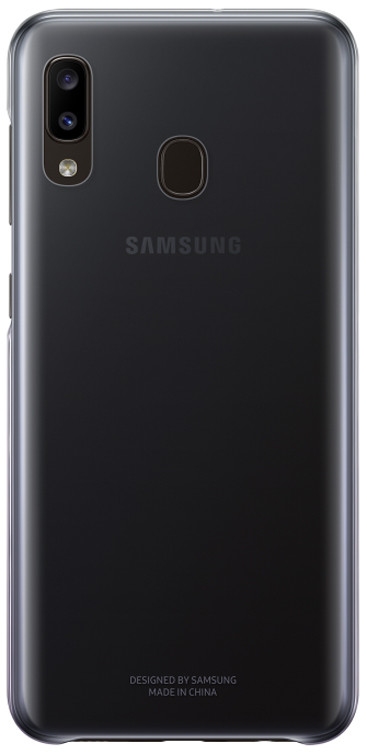 Чохол Gradation Cover Samsung A20 2019 EF-AA205CBEGRU (Black)