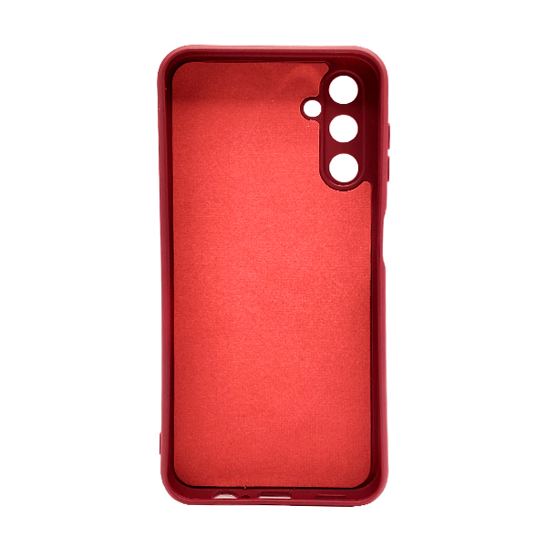 Чехол Original Soft Touch Case for Samsung A14-A145 Marsala with Camera Lens