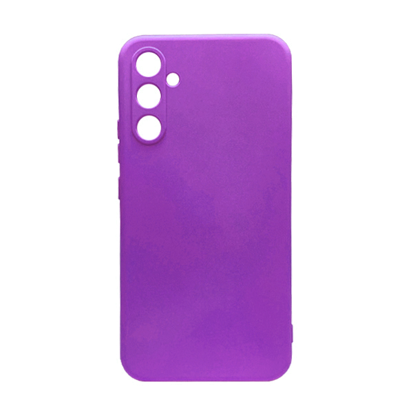 Чехол Original Soft Touch Case for Samsung A24-A245 Purple with Camera Lens