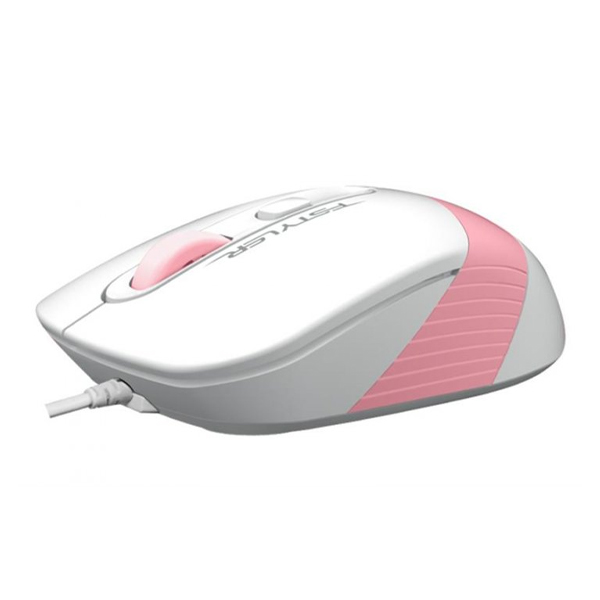 Проводная мышь A4Tech Fstyler FM10 White/Pink