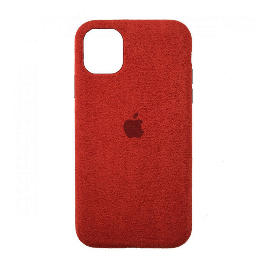 Чохол Alcantara для Apple iPhone 11 Pro Red