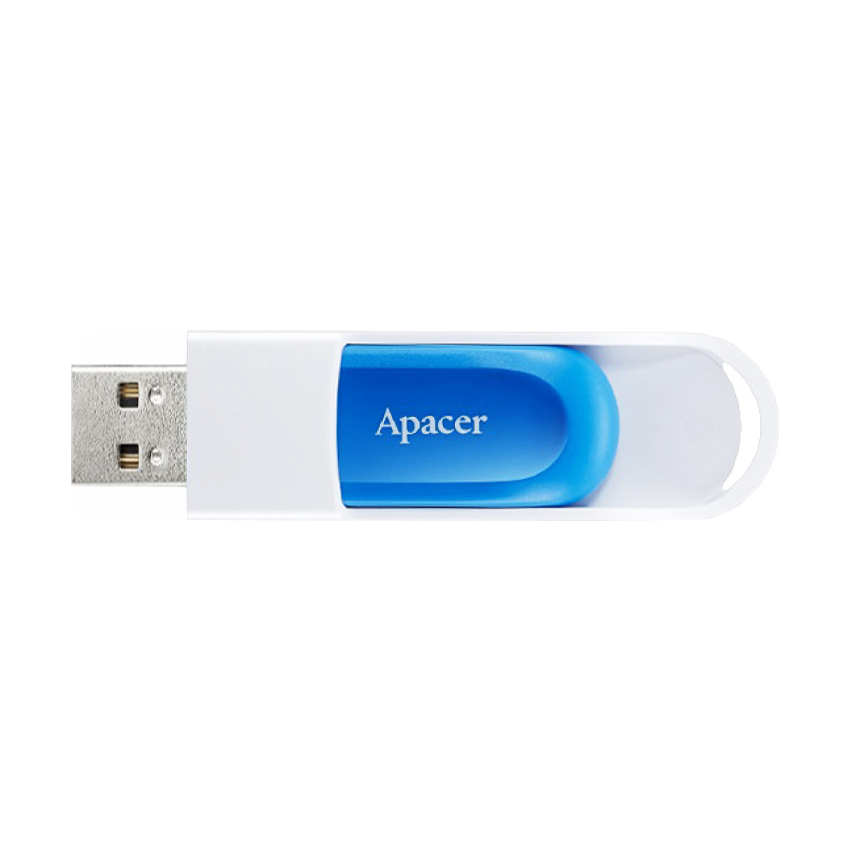 Флешка Apacer 32 GB AH23A USB 2.0 White/Blue (AP32GAH23AW-1)