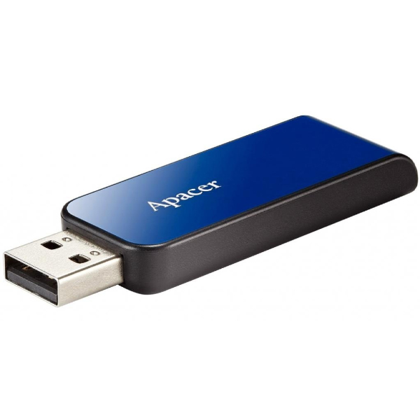 Флешка Apacer 32Gb AH334 Blue USB 2.0 (AP32GAH334U-1)