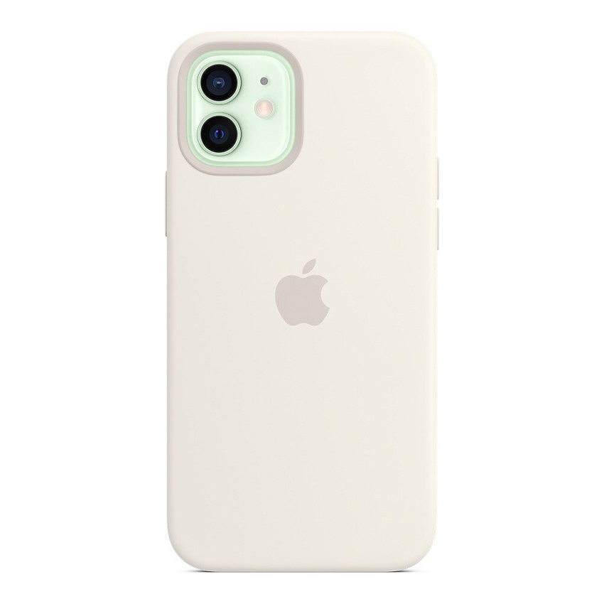 Чохол Apple Silicon Case with MagSafe для Apple iPhone 12/12 Pro White