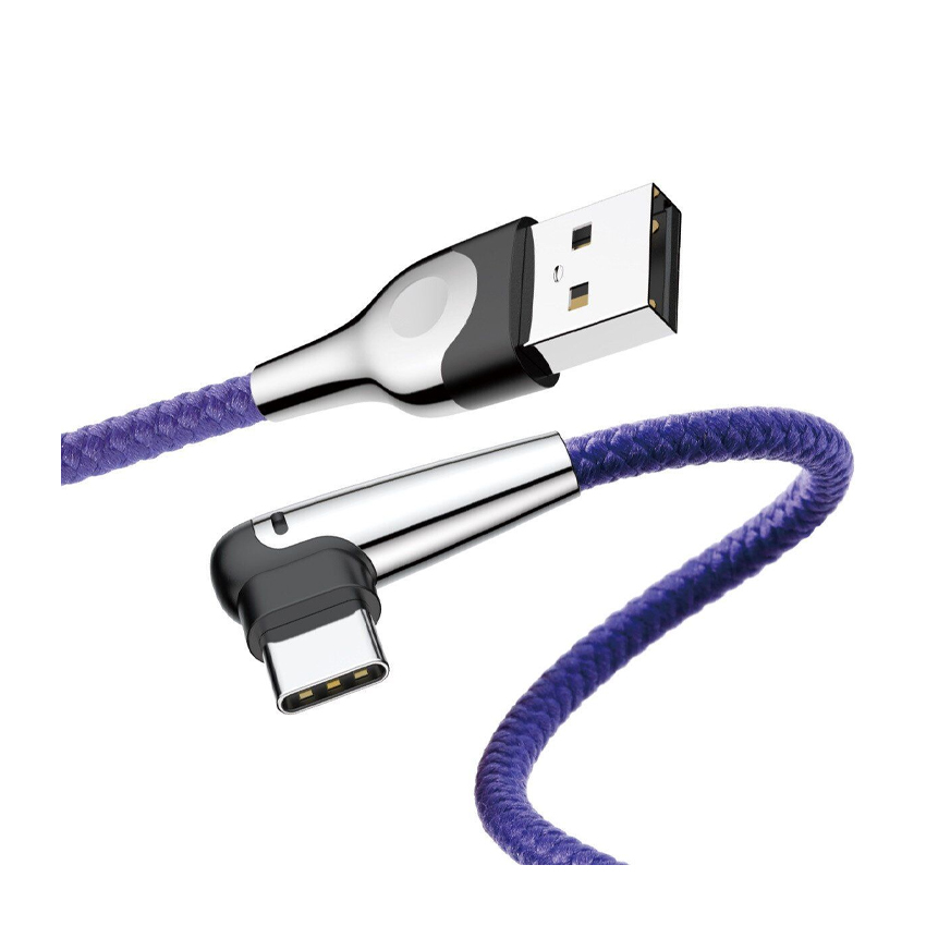 Кабель Baseus MVP Mobile Game Cable USB Type-C 3A 2m Violet
