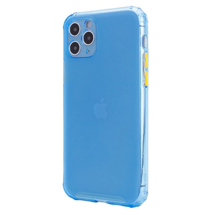 Чехол накладка Colorful Matte Case для iPhone 11  Pro Max Blue