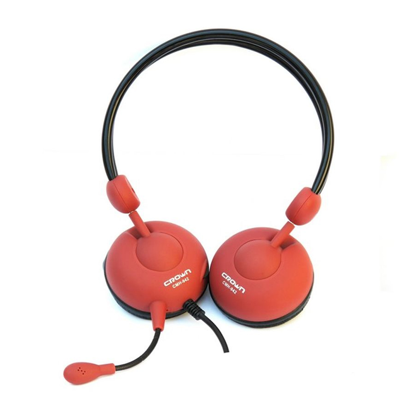 Навушники Crown CMH-942 Red