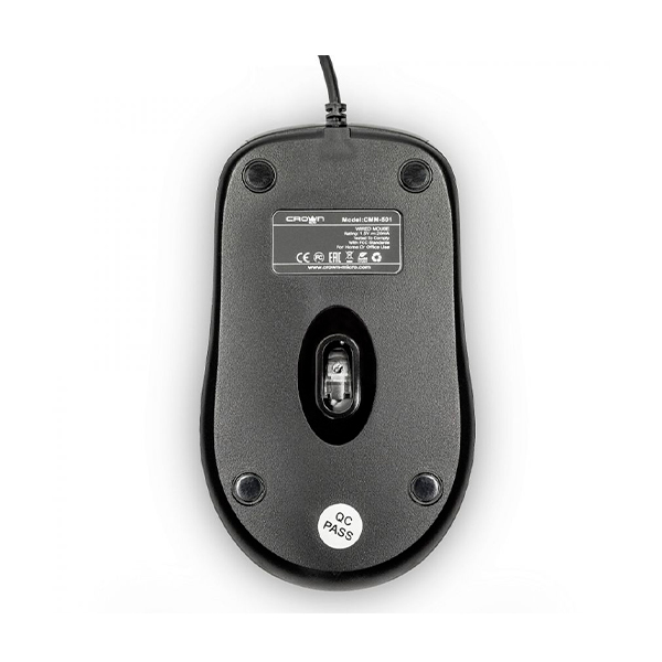 Дротова миша Crown CMM-501 Black USB