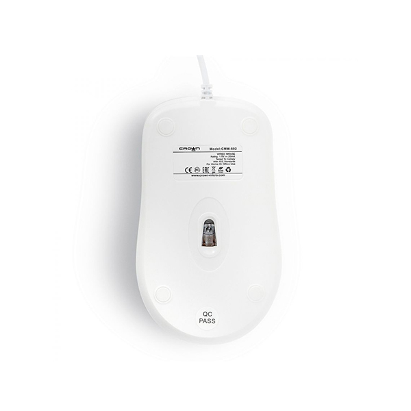 Провідна мишка Crown CMM-502 White USB