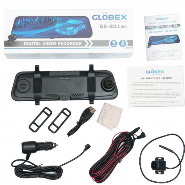Автомобильный видеорегистратор Globex GE-801WR
