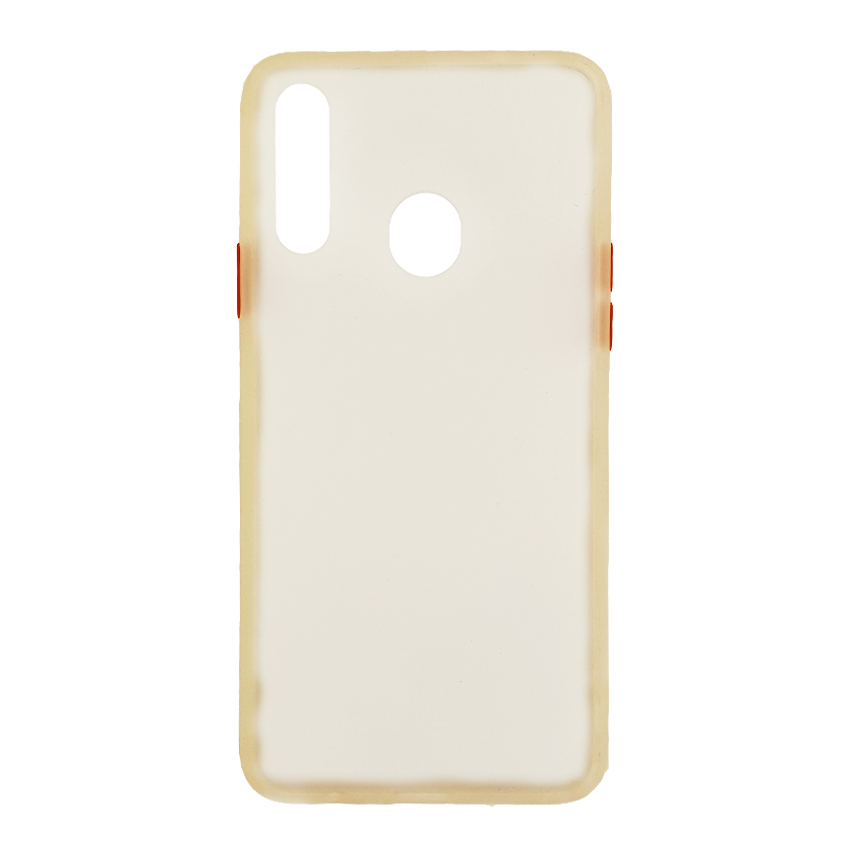 Чехол накладка Goospery Case для Samsung A20-2019/A205/A30-2019/A305 Clear/White/Red